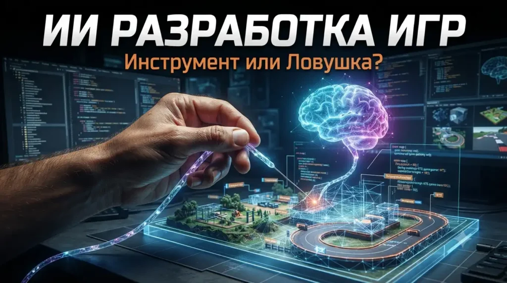 ИИ-игла как нейросети меняют разработку игр и почему это ловушка для новичков