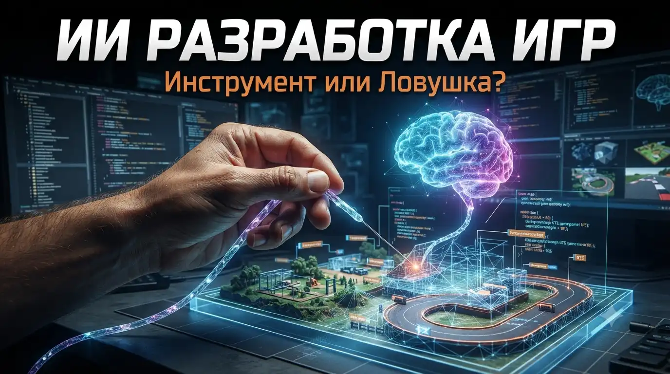 ИИ-игла как нейросети меняют разработку игр и почему это ловушка для новичков