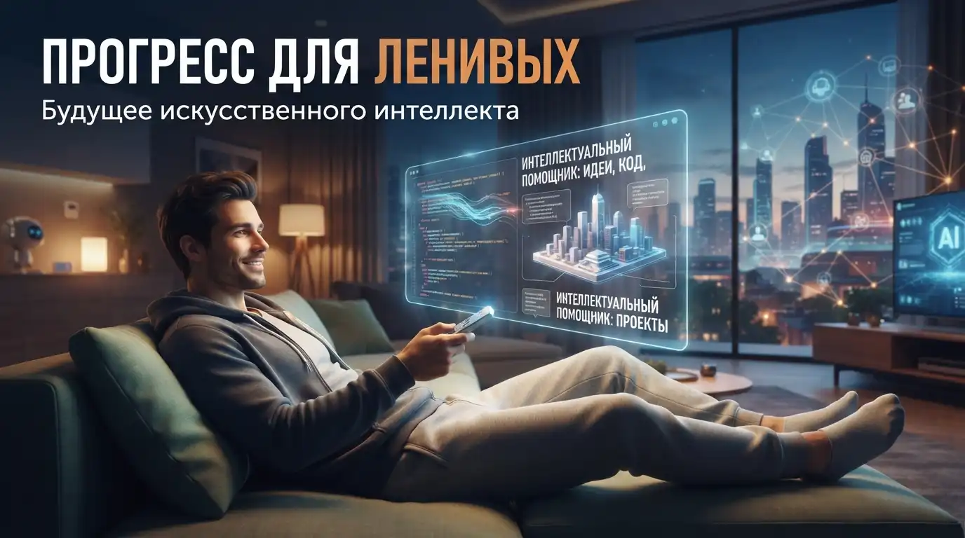 Прогресс для ленивых: Будущее искусственного интеллекта